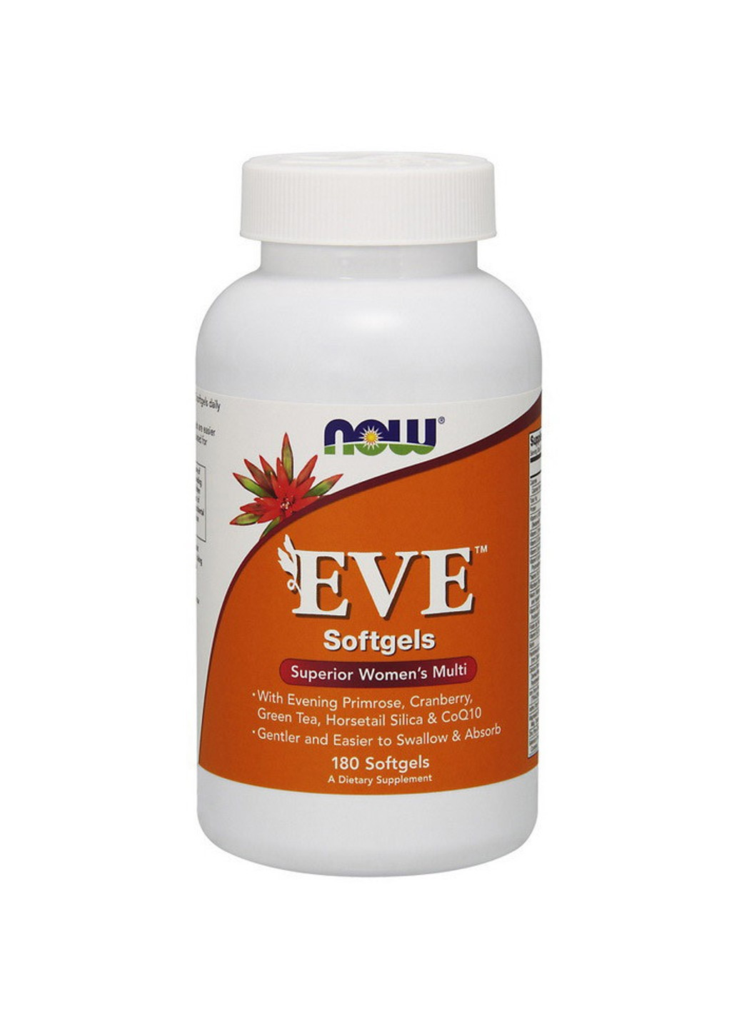 Вітаміни для жінок EVE (180 капс) нау фудс єва Now Foods (255409152)
