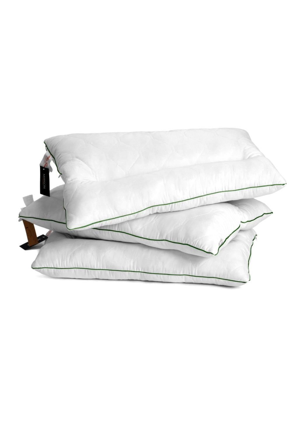 Подушка ортопедическая Deluxe Eco Aloe Vera 180 Средняя 50x70 см (2200000398512) Mirson (254053224)