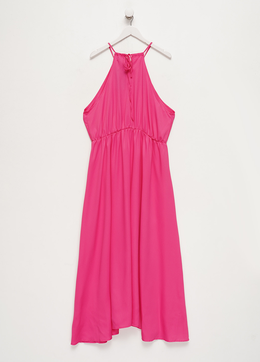 Рожева кежуал сукня в грецькому стилі Boohoo однотонна