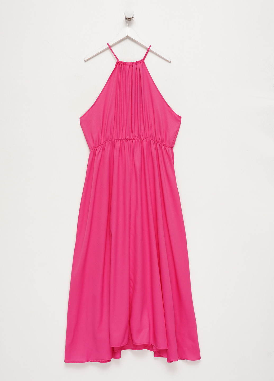 Рожева кежуал сукня в грецькому стилі Boohoo однотонна