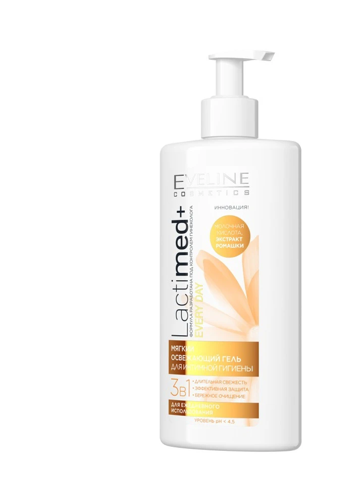 Средства для интимной гигиены LACTIMED+ 3W1 250ML Eveline (248370364)