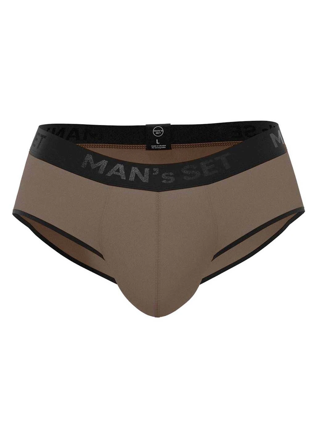 Мужские анатомические брифы из хлопка Anatomic Briefs Black Series MAN's SET (254337134)