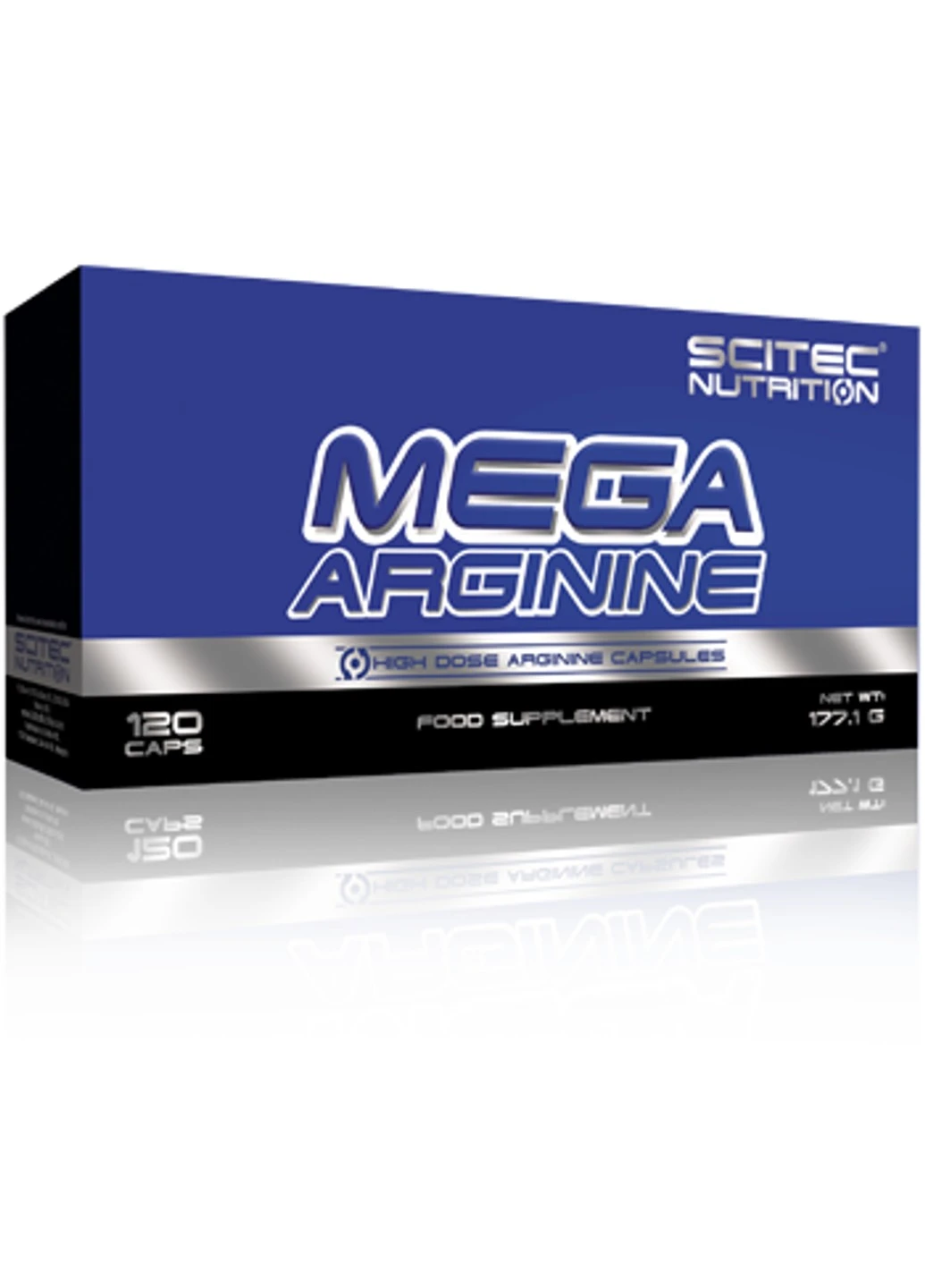 Л-Аргінін Mega Arginine (120 капсул) Скайтек Нутришн мега Scitec Nutrition (255362691)