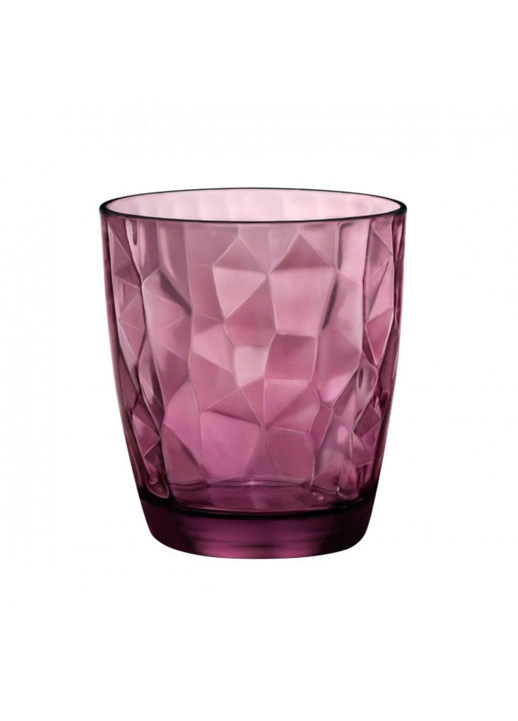 Стакан низкий 305 мл Diamond Rock Purple 350230-M0-2321990 Bormioli Rocco (253611919)