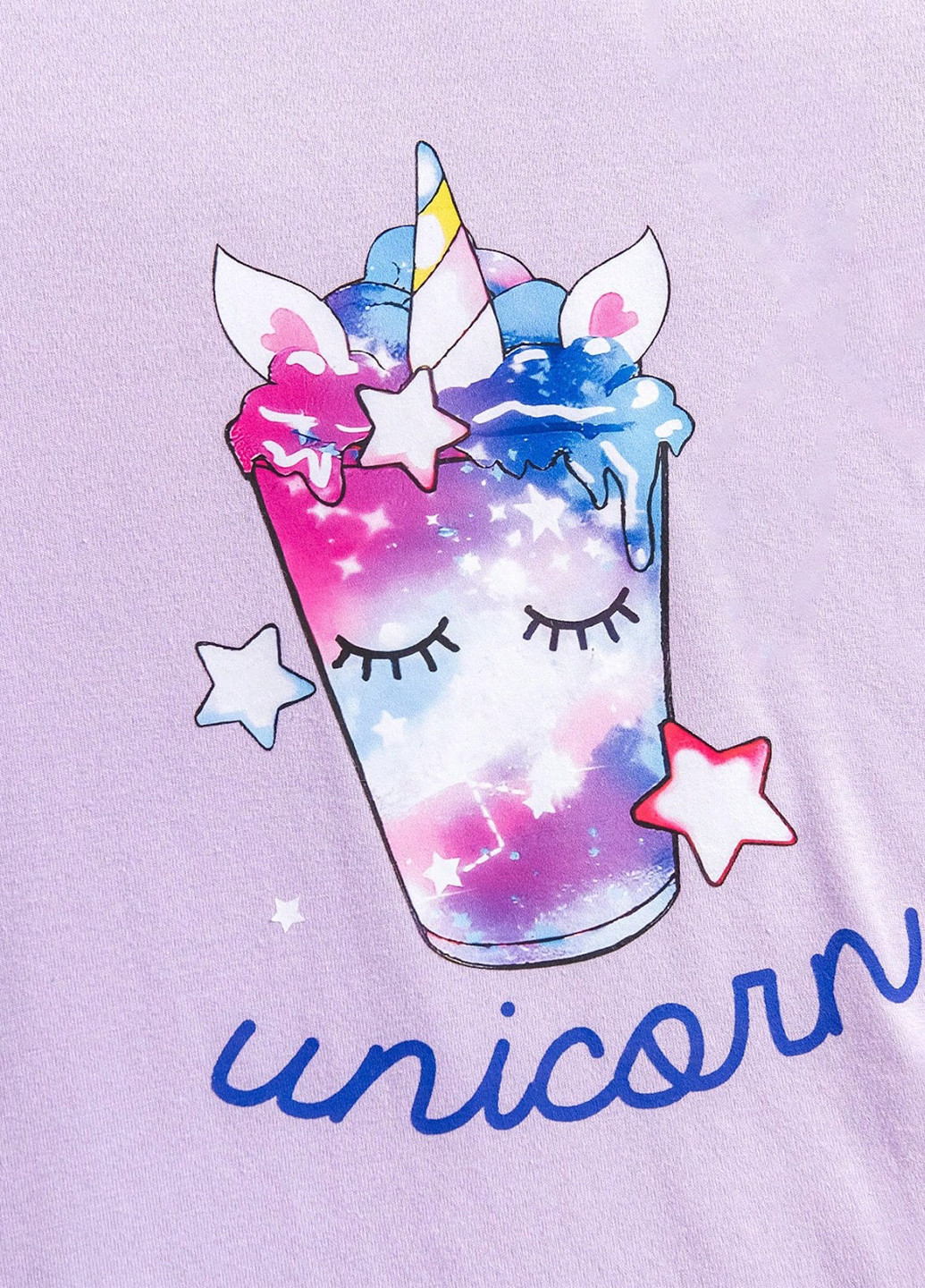 Фіолетовий літній костюм (футболка, спідниця) SHEIN