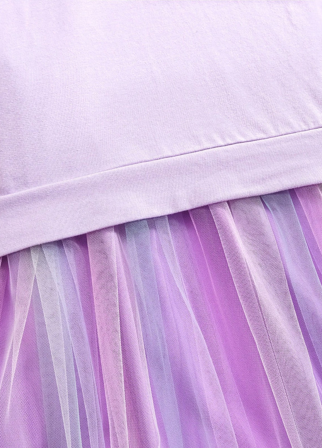 Фіолетовий літній костюм (футболка, спідниця) SHEIN