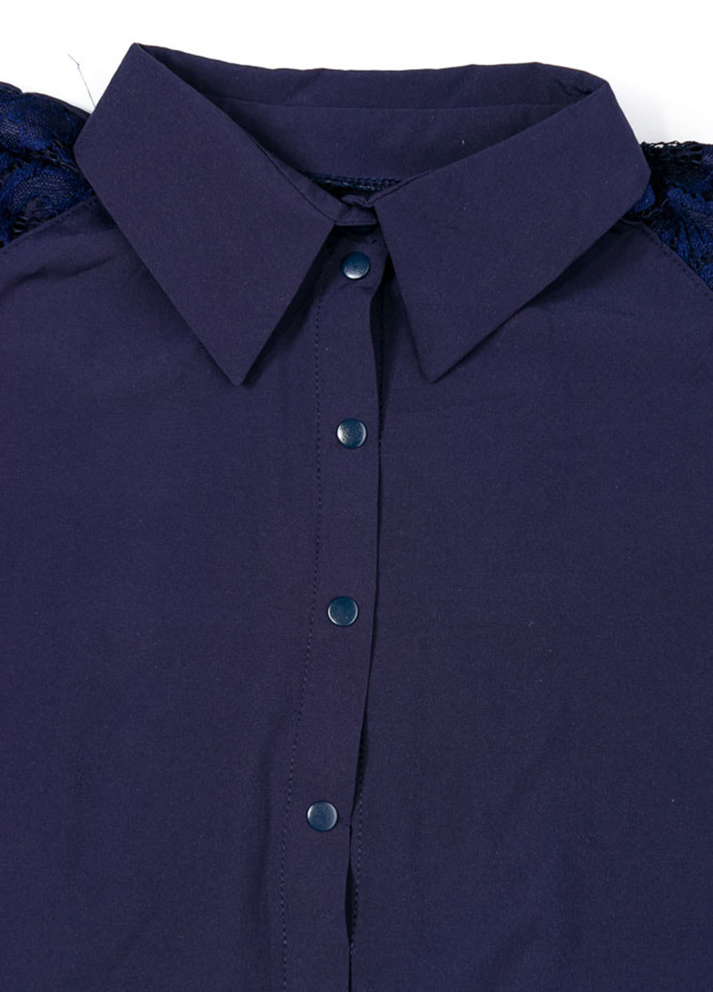 Темно-синя блуза Time of Style