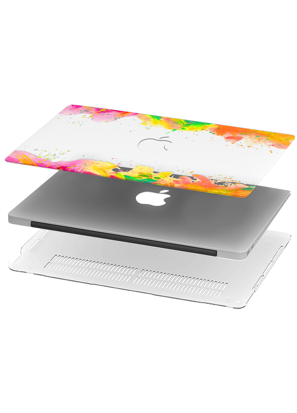 Чехол пластиковый для Apple MacBook Pro 13 A1706 / A1708 / A1989 / A2159 / A1988 Краска (Paint) (9648-1884) MobiPrint (218528175)