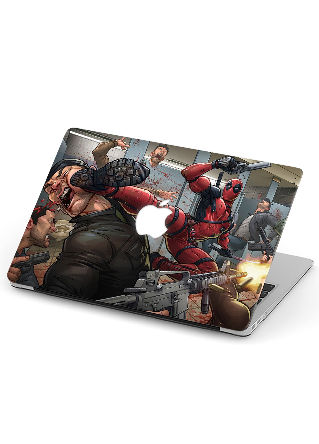 Чехол пластиковый для Apple MacBook Pro 13 A1706 / A1708 / A1989 / A2159 / A1988 Дедпул (Deadpool) (9648-1567) MobiPrint (218347974)