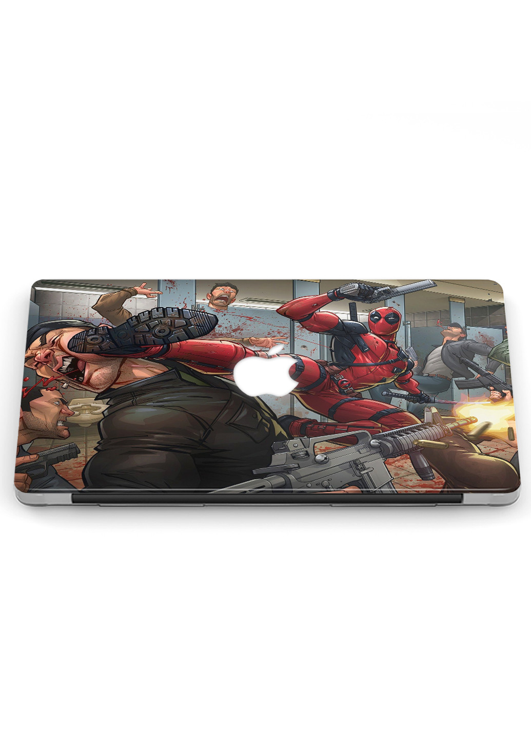 Чехол пластиковый для Apple MacBook Pro 13 A1706 / A1708 / A1989 / A2159 / A1988 Дедпул (Deadpool) (9648-1567) MobiPrint (218347974)