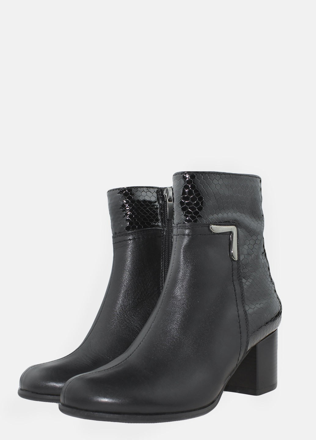 Осенние ботинки rv6031 черный Vira