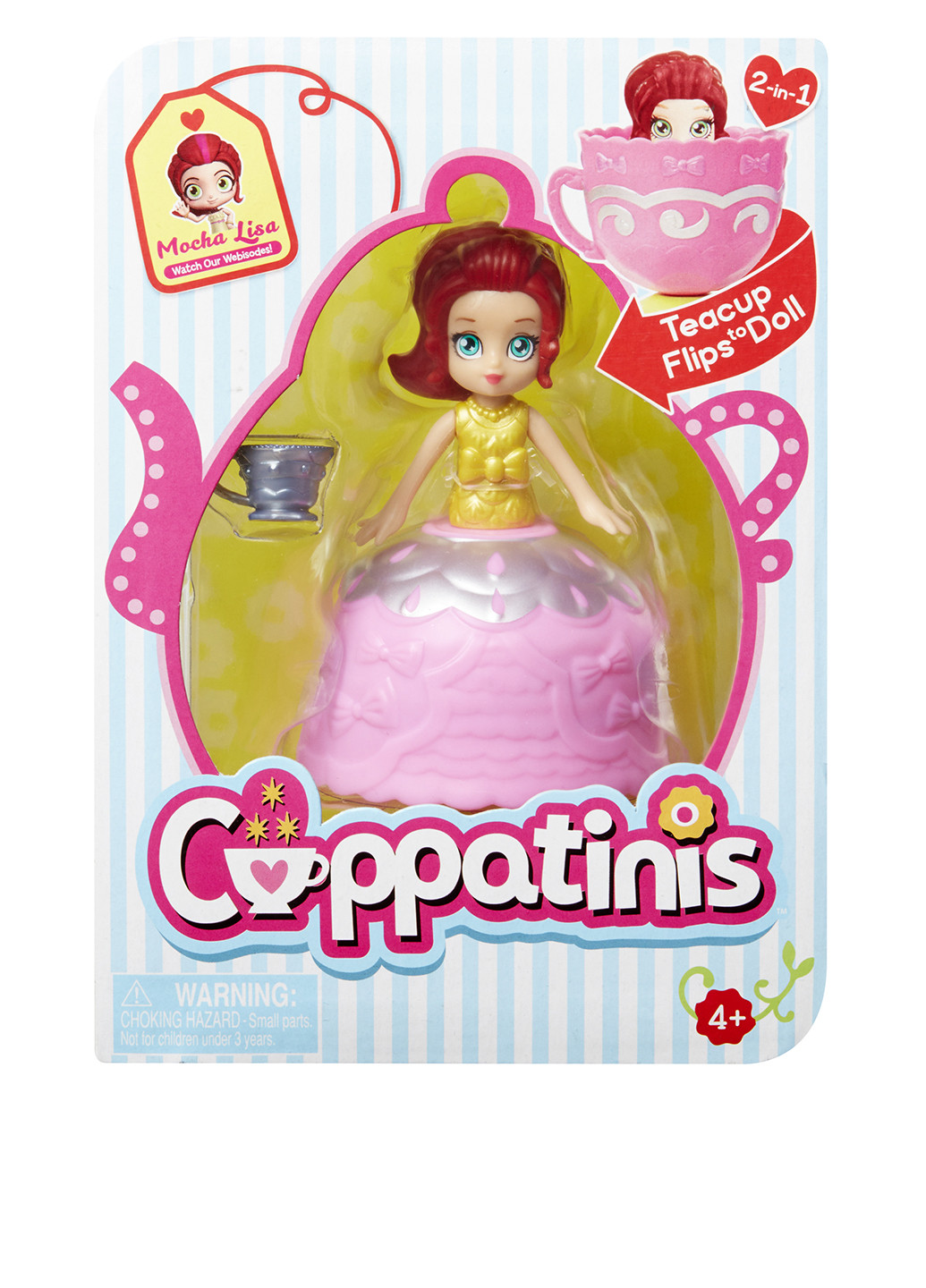 Кукла s1 - лиза мокко (10 см, с аксессуаром) Cuppatinis (30275601)