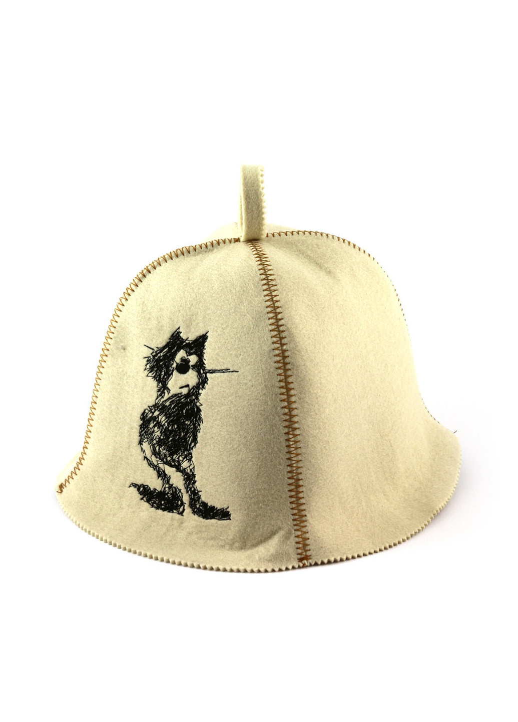 Шапка для сауни "Кот стиляга" Luxyart (206021508)