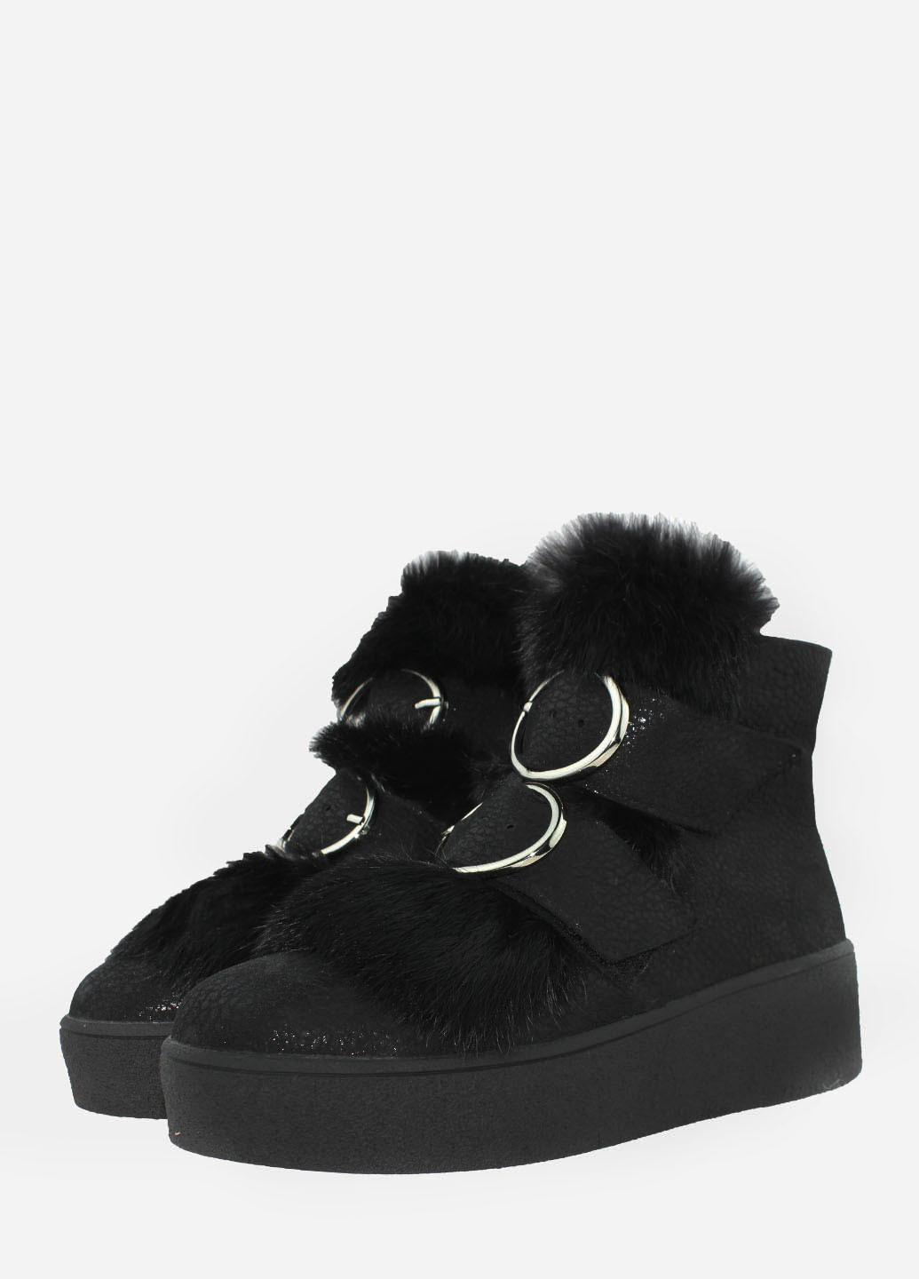 Зимние ботинки rf1557-1 черный Favi