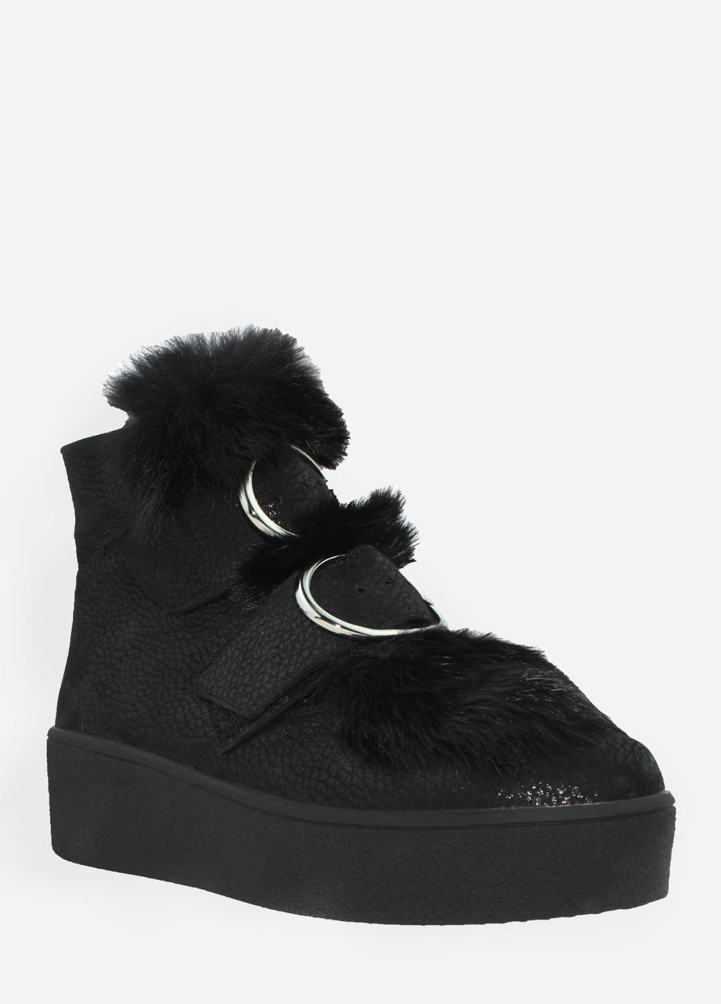 Зимние ботинки rf1557-1 черный Favi