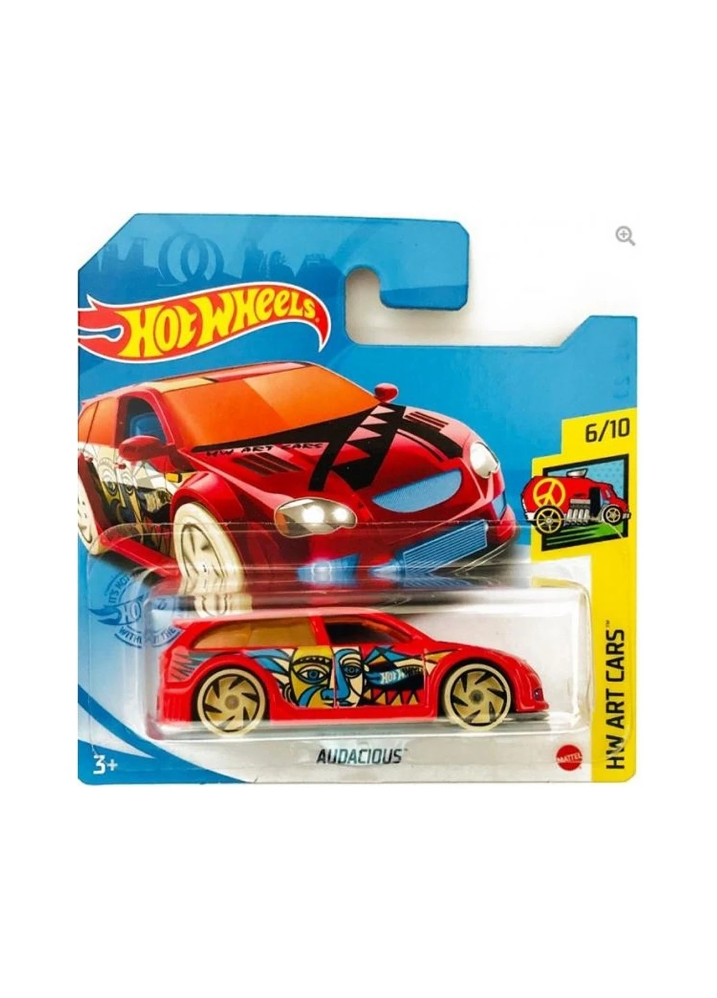 Машинка Hot Wheels Audacious HW ART CARS-2021 GRY36-M521 Mattel (255254397)
