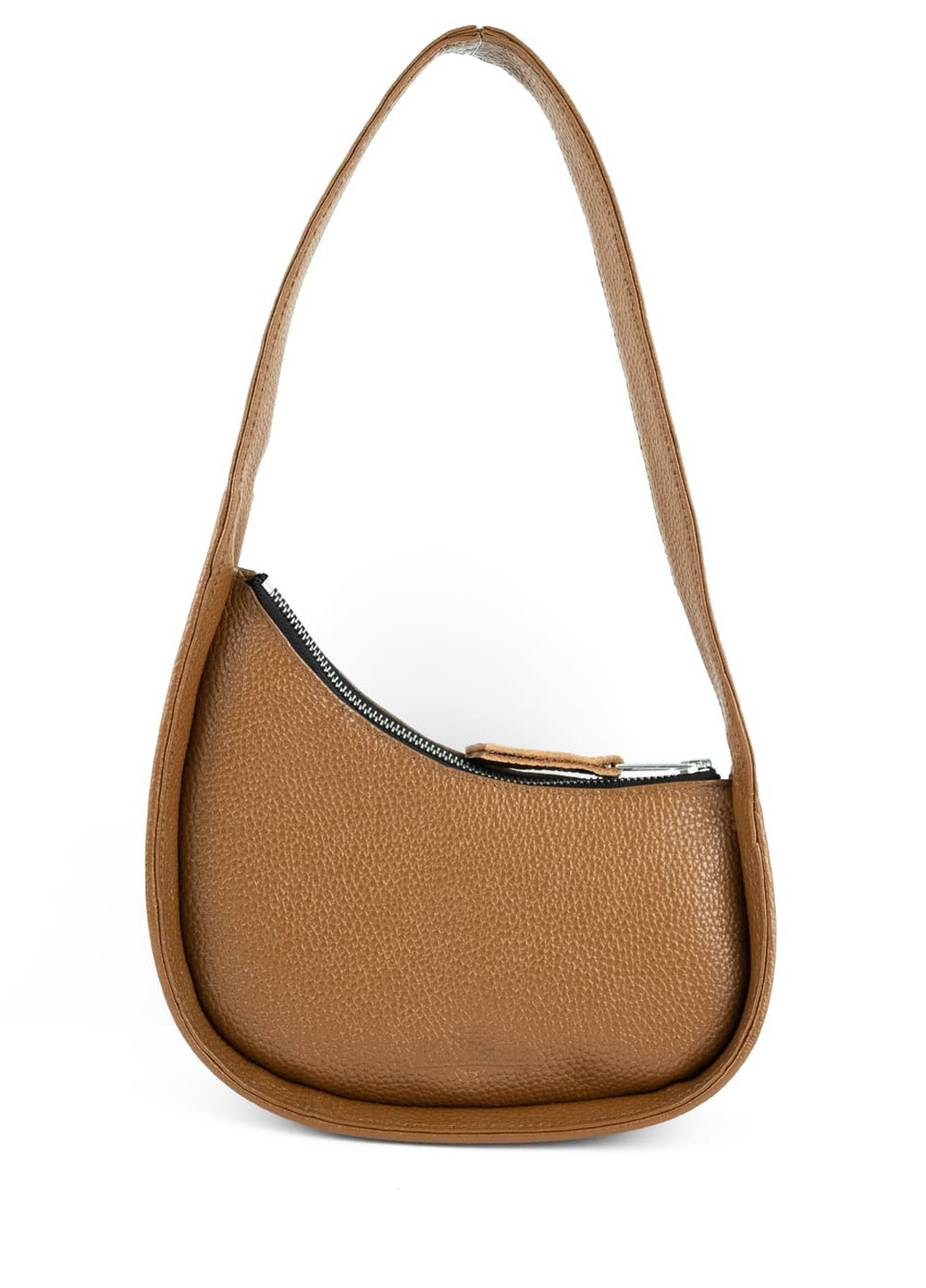 Кожаная женская сумка багет Rowsy коричневая Kozhanty (252316674)