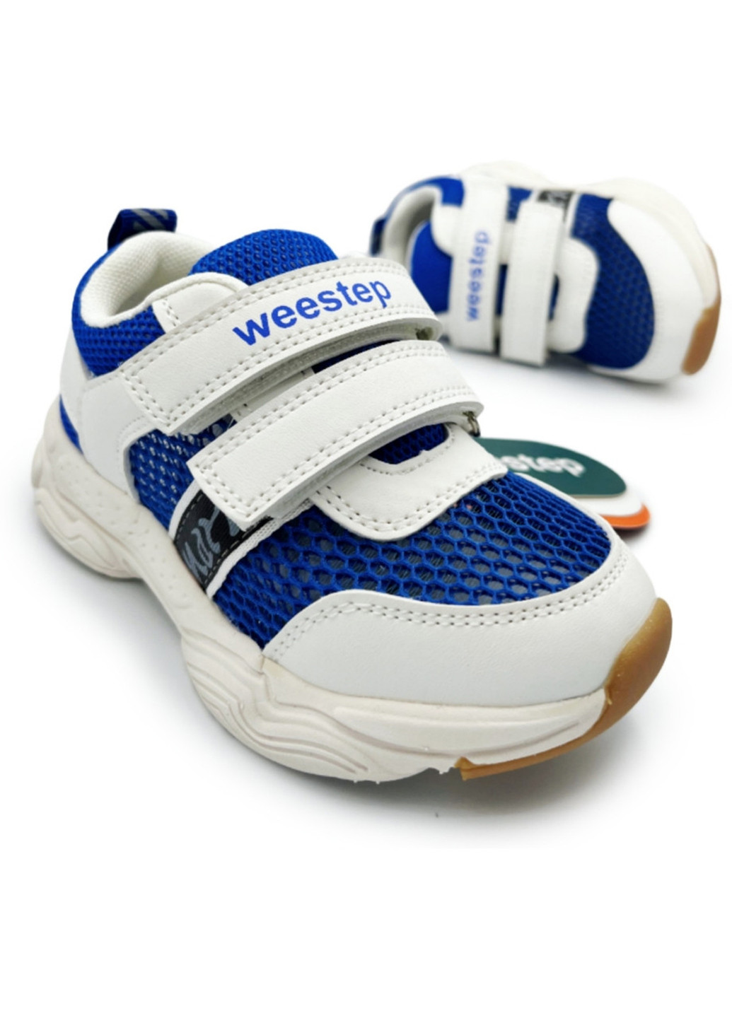 Белые демисезонные кроссовки Weestep