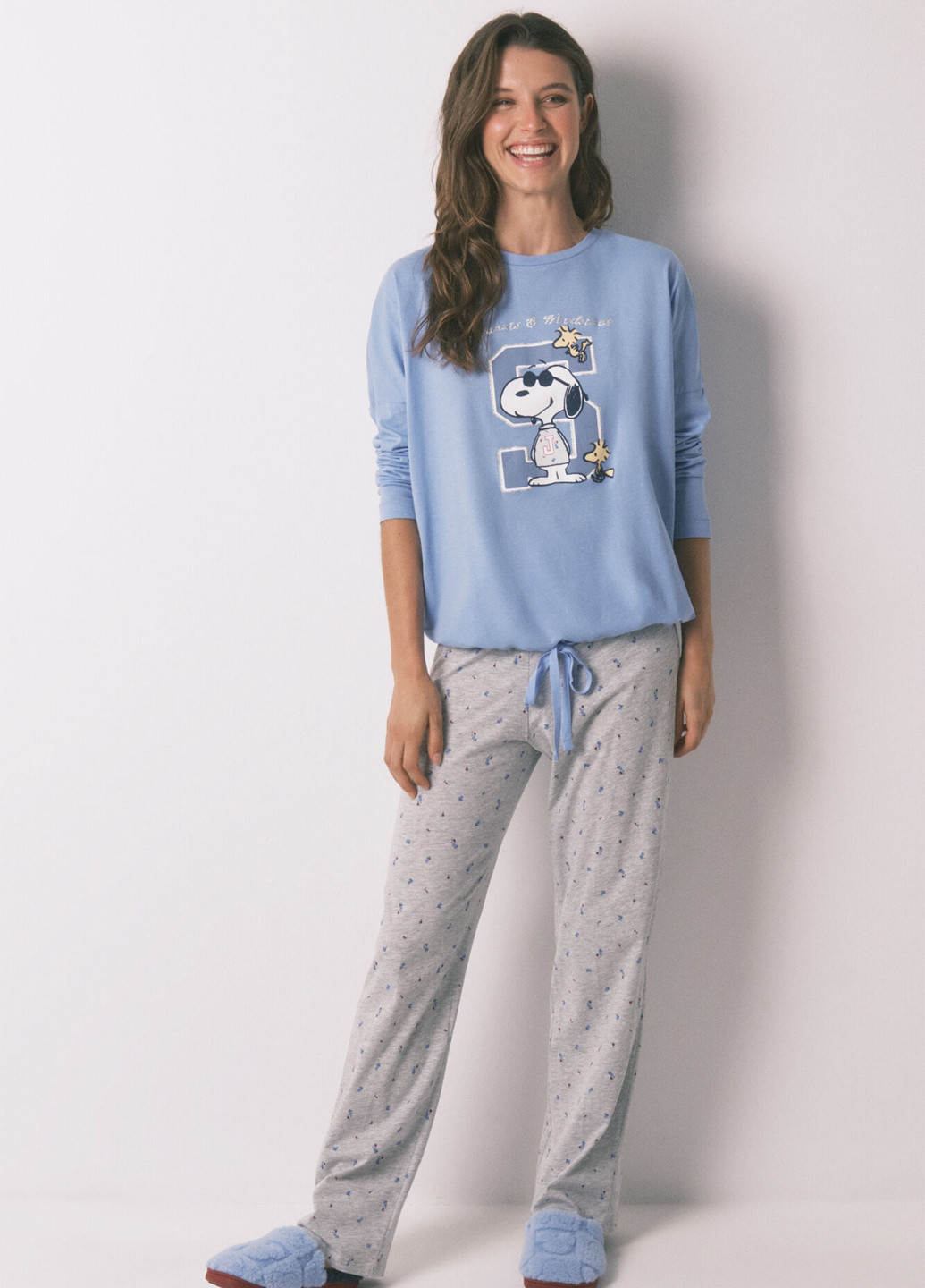 Комбінована всесезон піжама (лонгслів, штани) лонгслів + брюки Women'secret