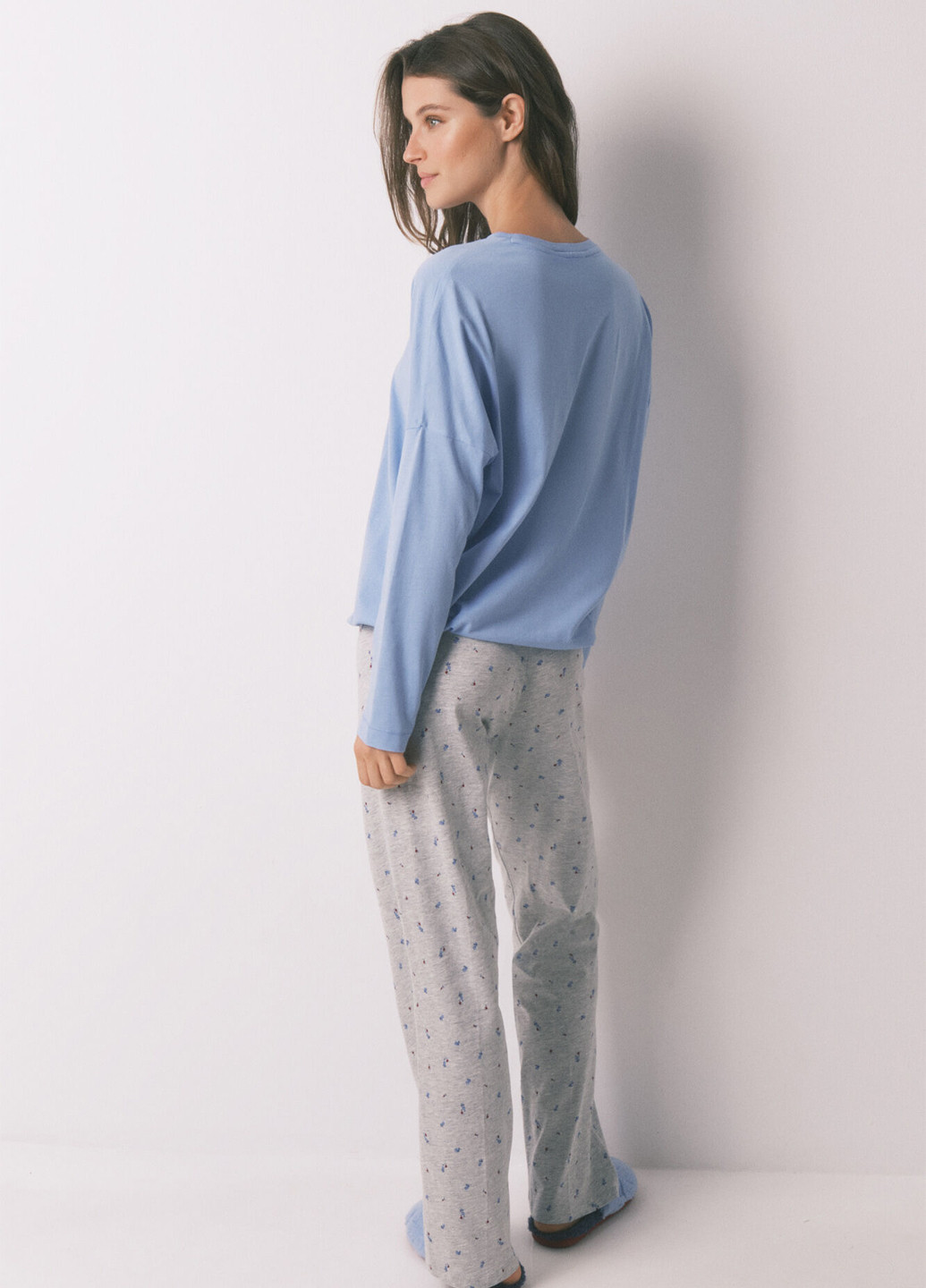 Комбінована всесезон піжама (лонгслів, штани) лонгслів + брюки Women'secret