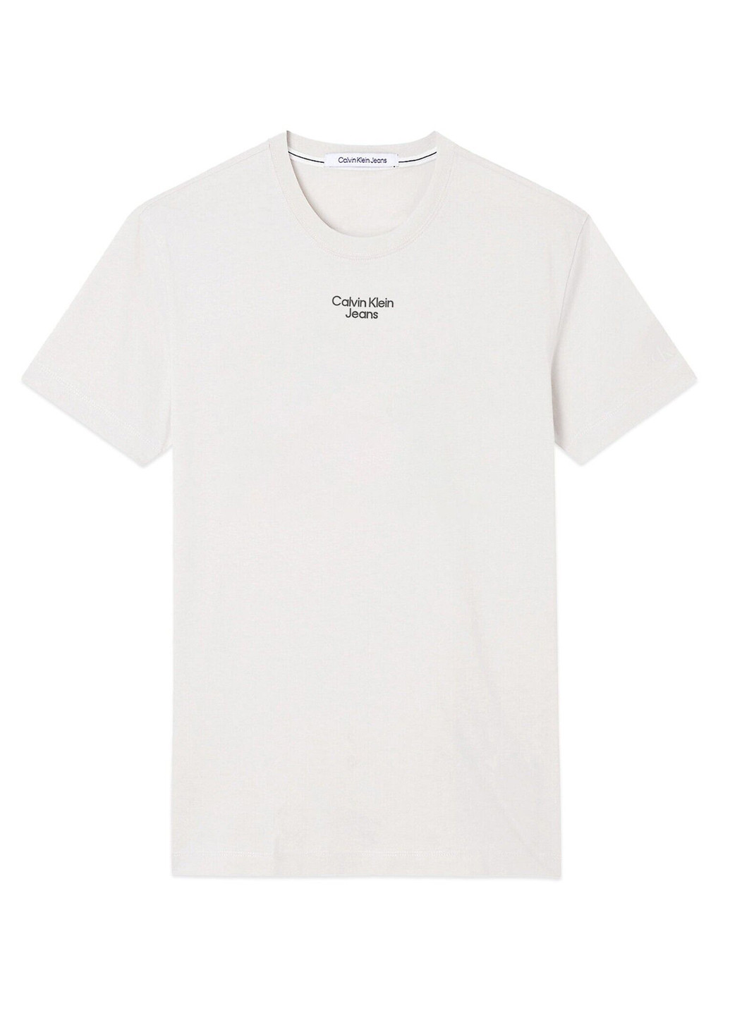 Бежевая футболка Calvin Klein