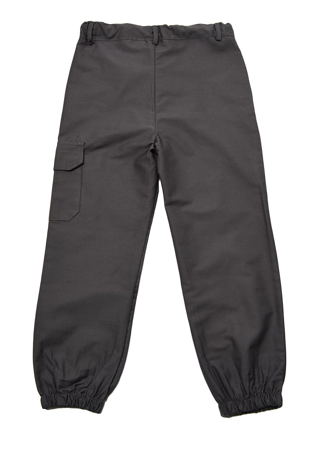 Темно-серые кэжуал демисезонные брюки карго Trendyol