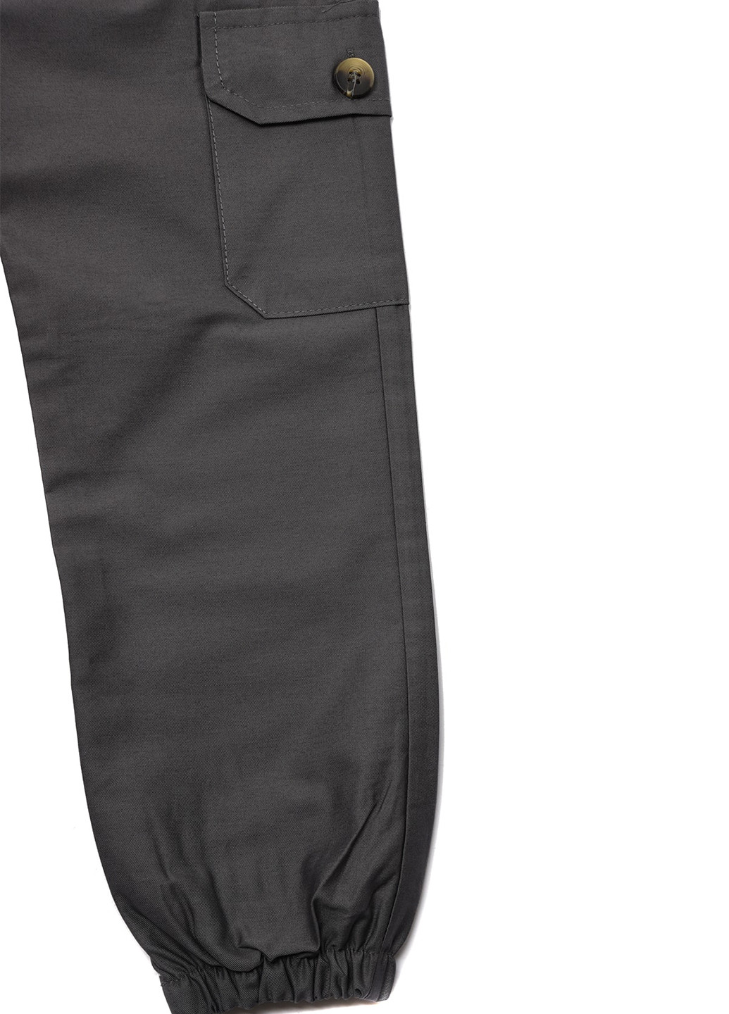 Темно-серые кэжуал демисезонные брюки карго Trendyol