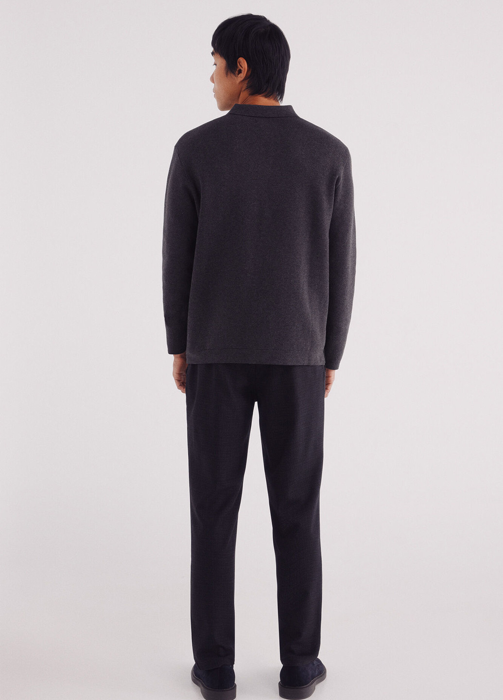 Темно-серые классические, кэжуал демисезонные классические брюки Springfield