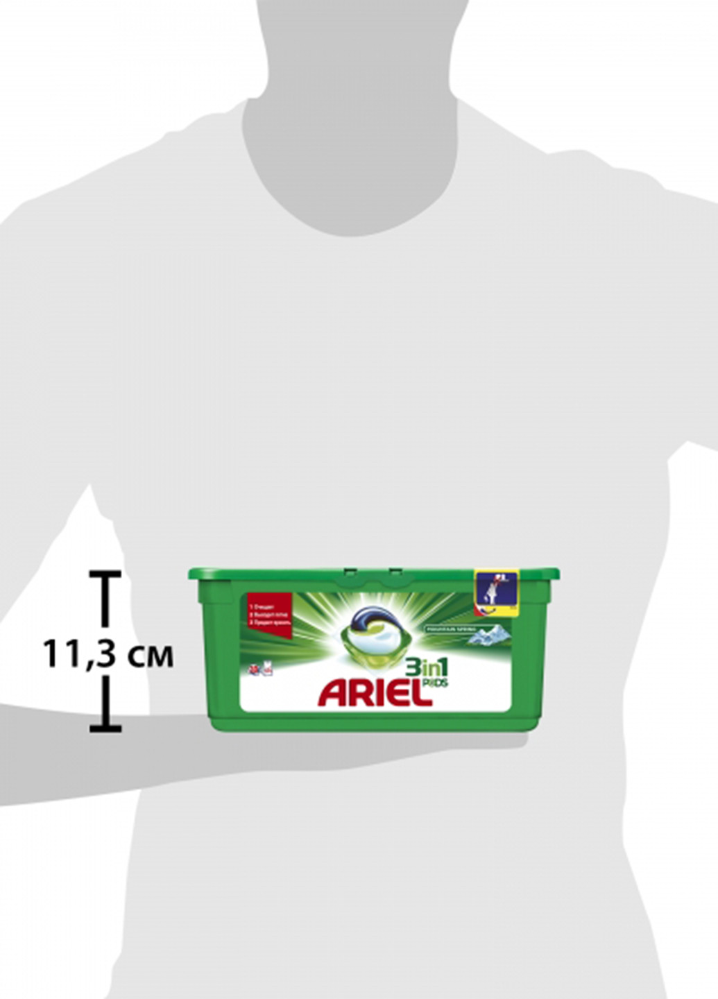 Капсули для прання білих і кольорових тканин (30 шт.) Ariel (132543078)