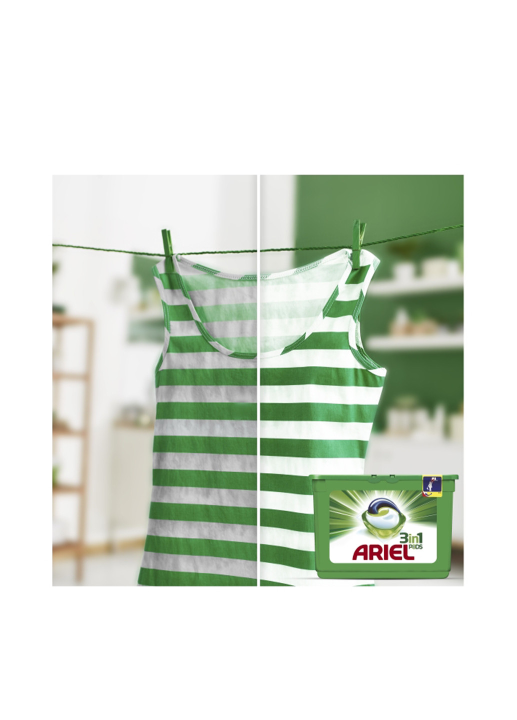 Капсули для прання білих і кольорових тканин (30 шт.) Ariel (132543078)