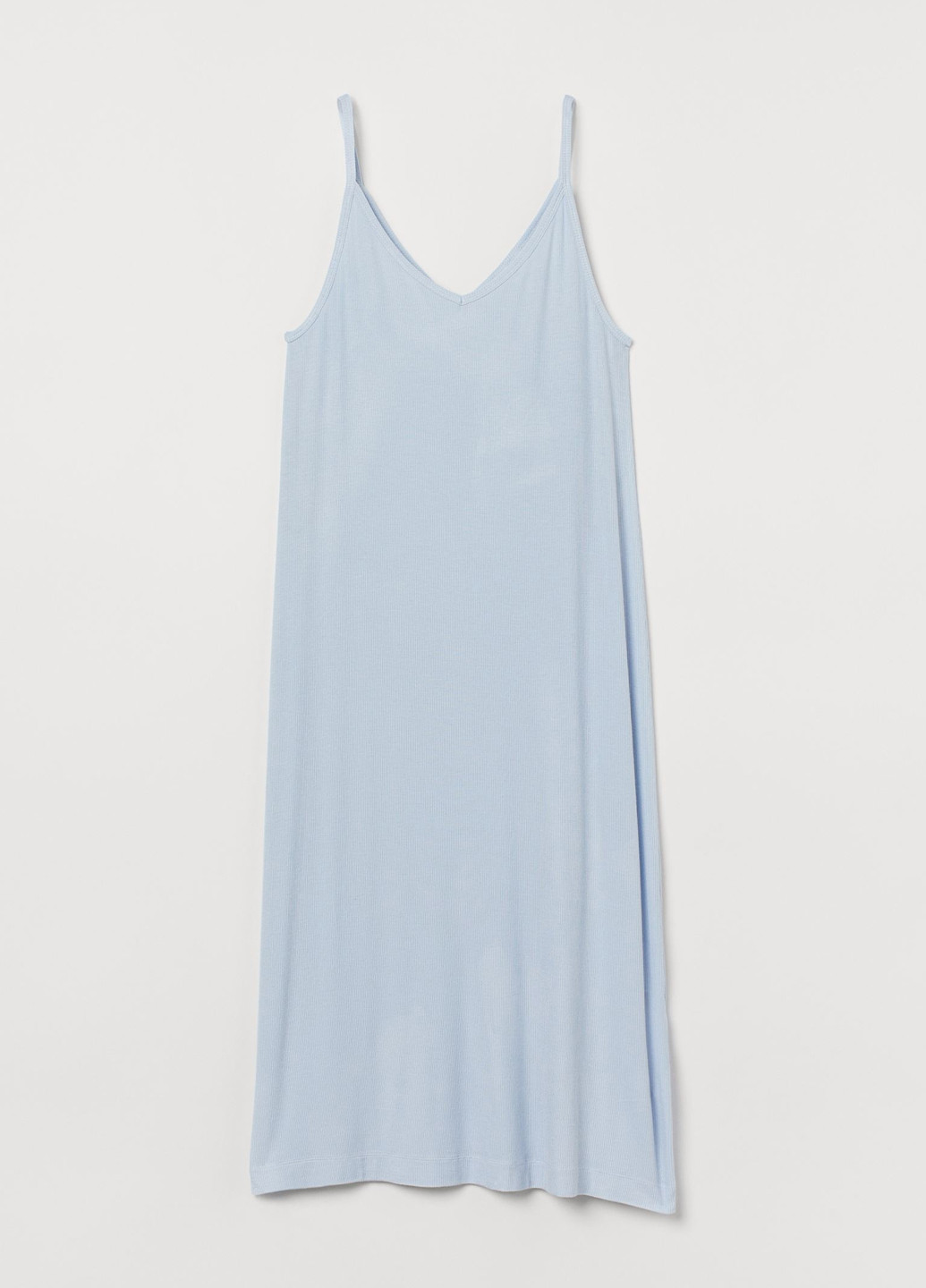 Блакитна кежуал сукня сукня-майка H&M однотонна