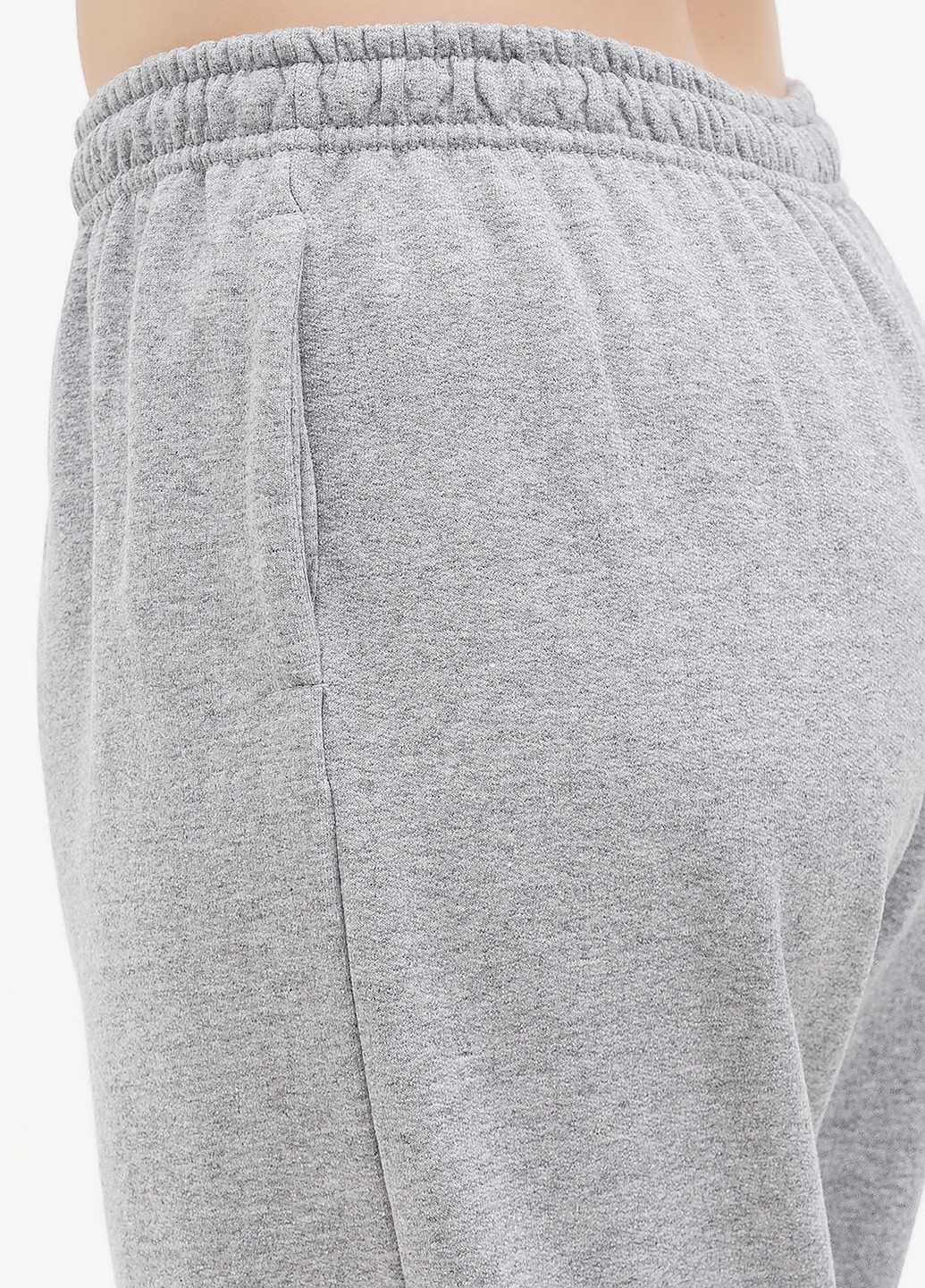 Серые кэжуал демисезонные прямые брюки Gildan