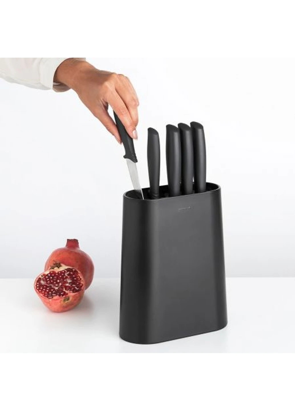 Набір ножів TASTY+ 5 предметів чорні Brabantia чорний, нержавіюча сталь