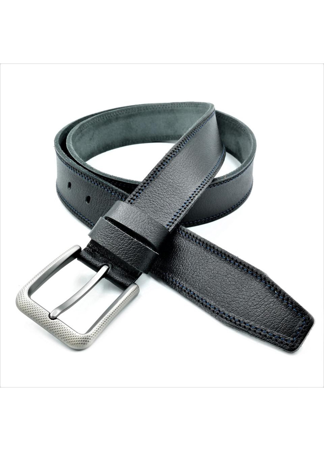 Мужской кожаный ремень 120х4 см Le-Mon (254595366)