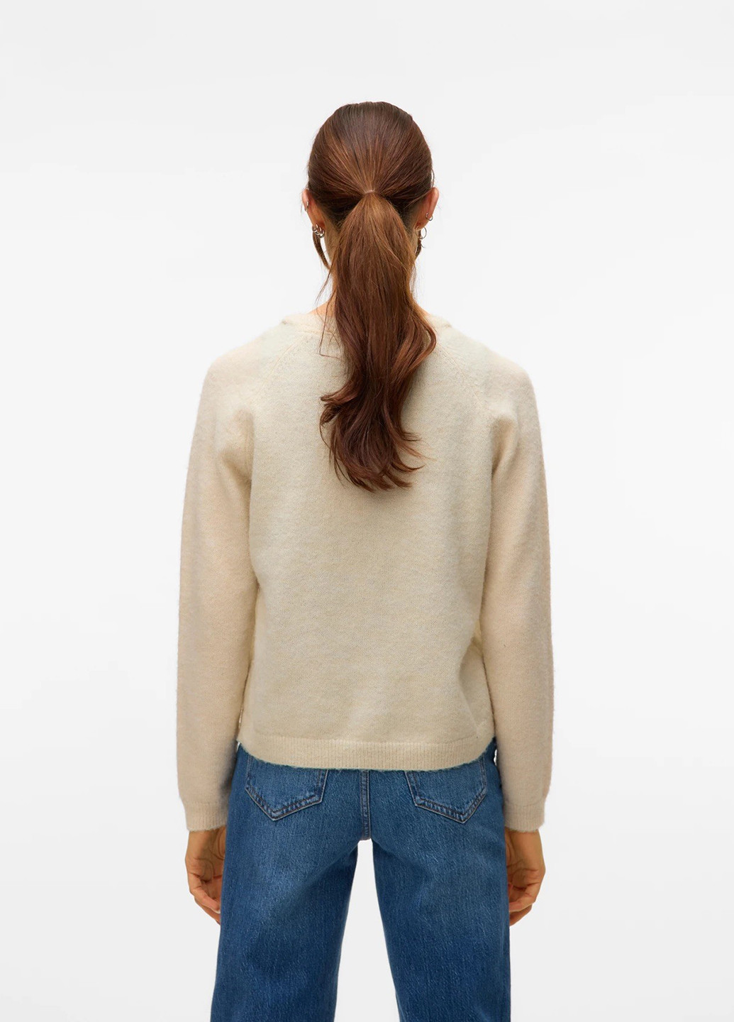 Молочный демисезонный джемпер джемпер Vero Moda