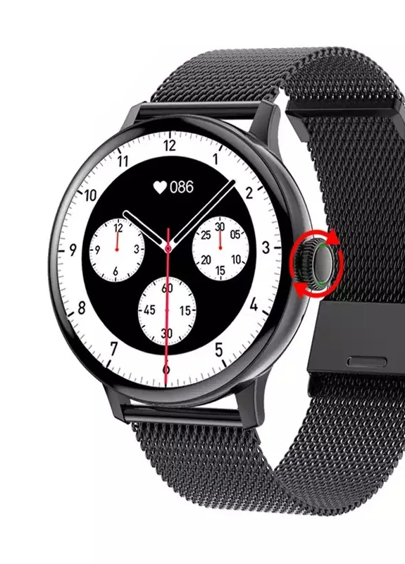 Розумний годинник Smart DT88 Pro Plus Black UWatch (255288282)