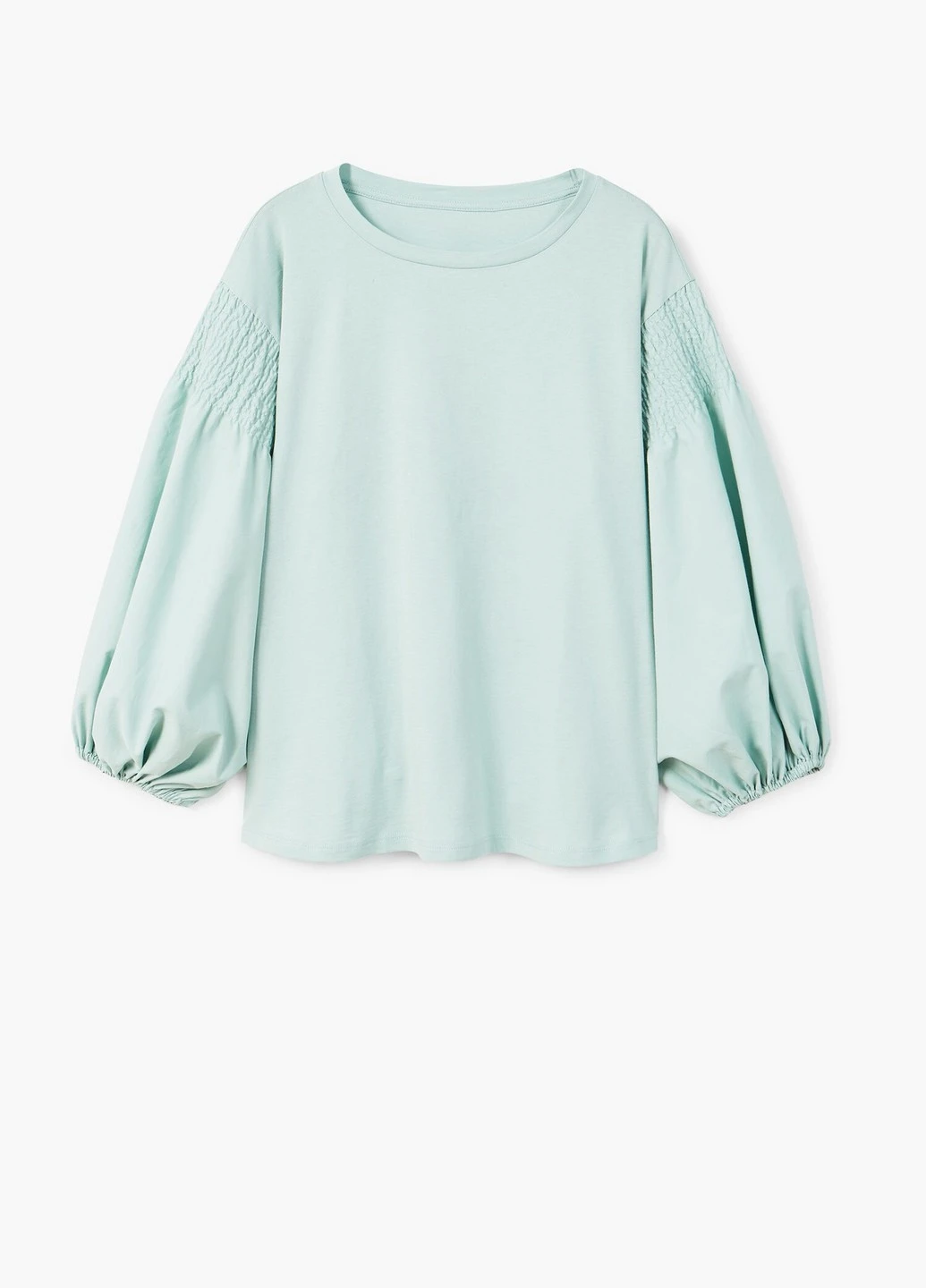 Зелёная блуза Mango