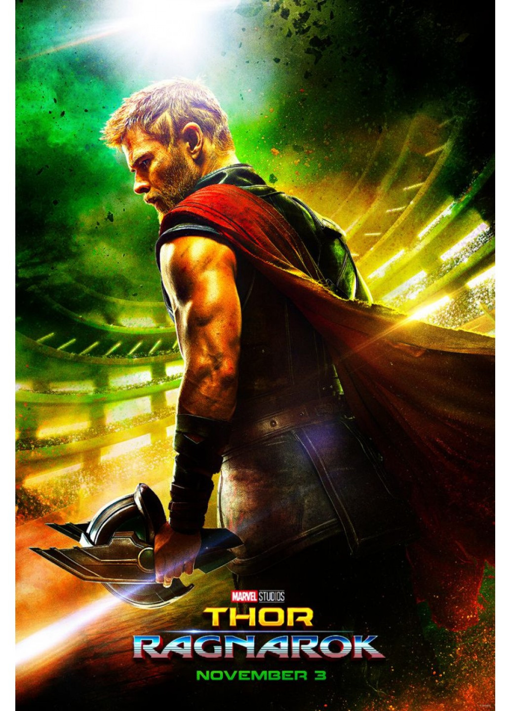 Постер на холсте "Thor Ragnarok (Teaser)" 60 х 80 см Pyramid International (210895184)