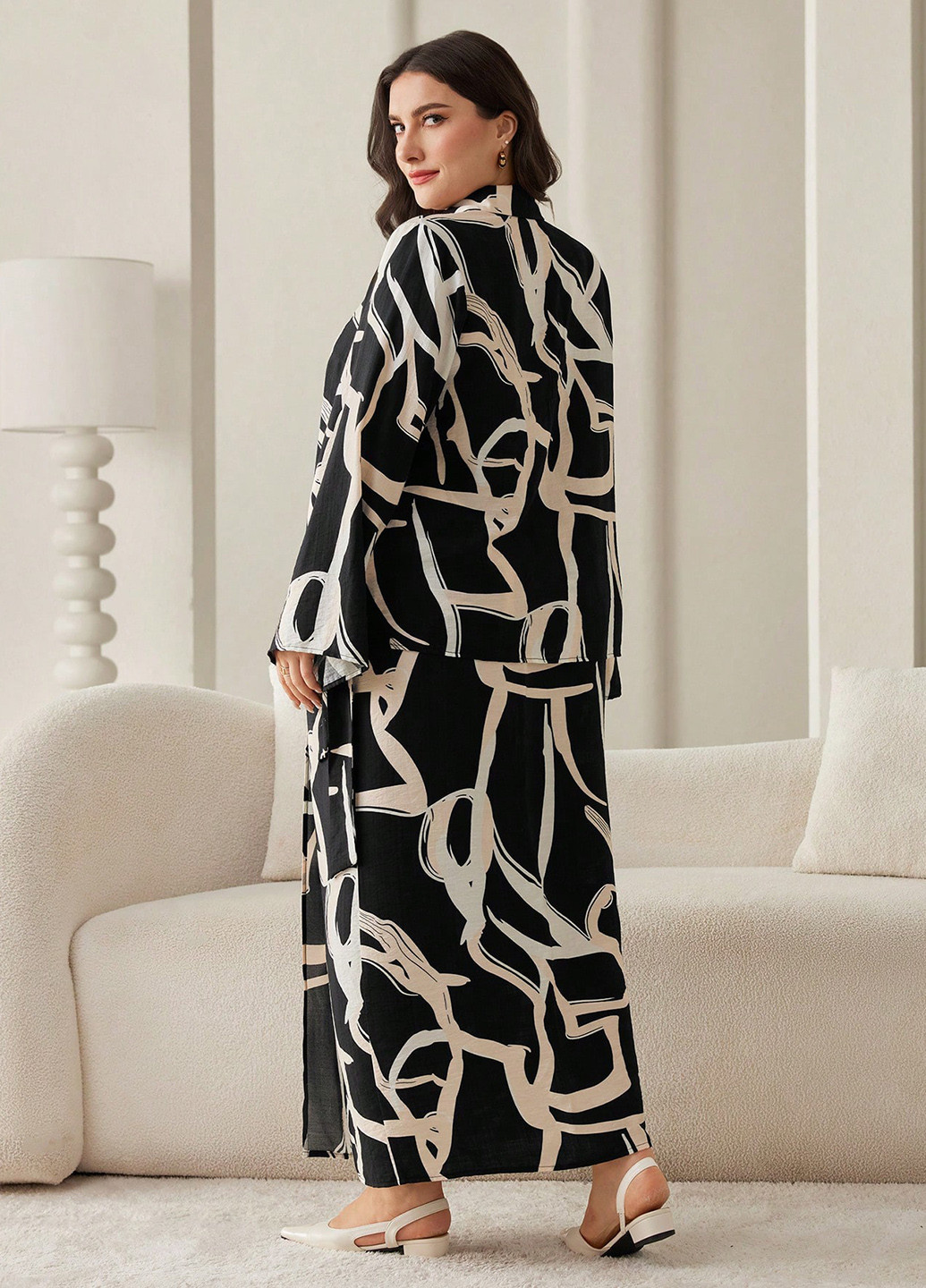 Костюм (блуза, юбка) SHEIN (366512685)