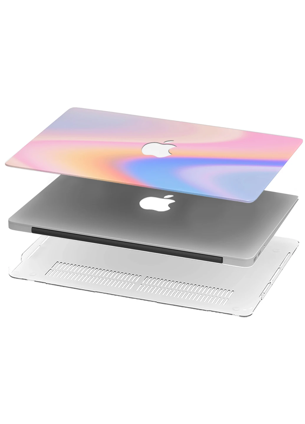Чохол пластиковий для Apple MacBook Pro 13 A1278 Градієнт (6347-2513) MobiPrint (218858038)
