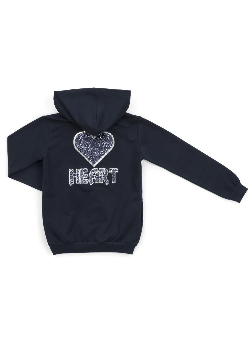 Комбинированный демисезонный спортивный костюм "heart" (14631-152g-blue) Breeze
