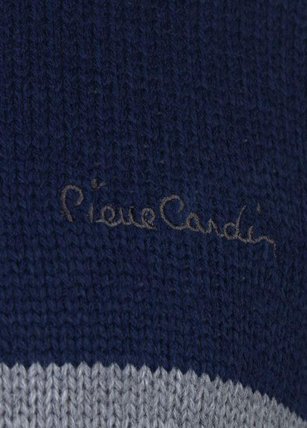 Темно-синій демісезонний светр Pierre Cardin