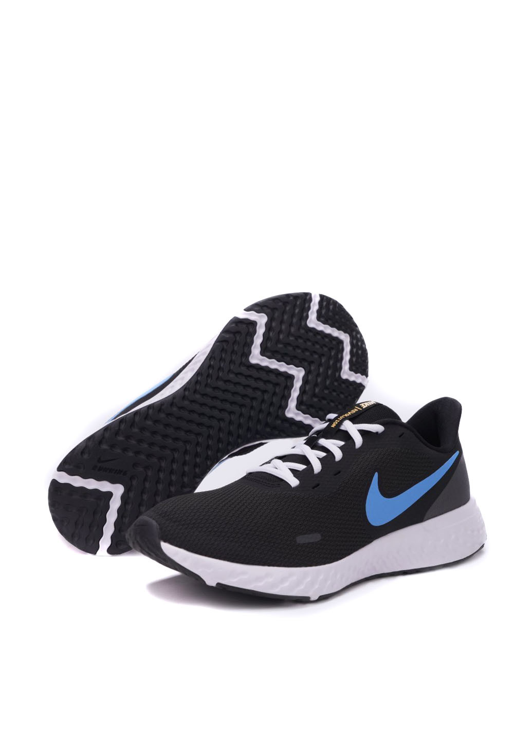 Черные всесезонные кроссовки Nike Revolution 5