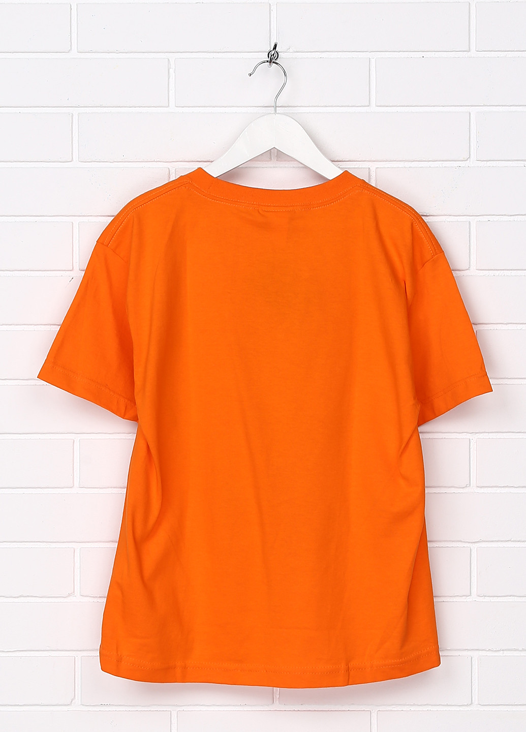 Оранжевая летняя футболка с коротким рукавом Nickelodeon