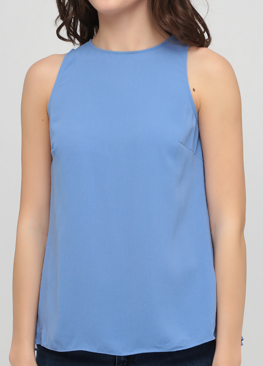Голубая летняя блуза Warehouse