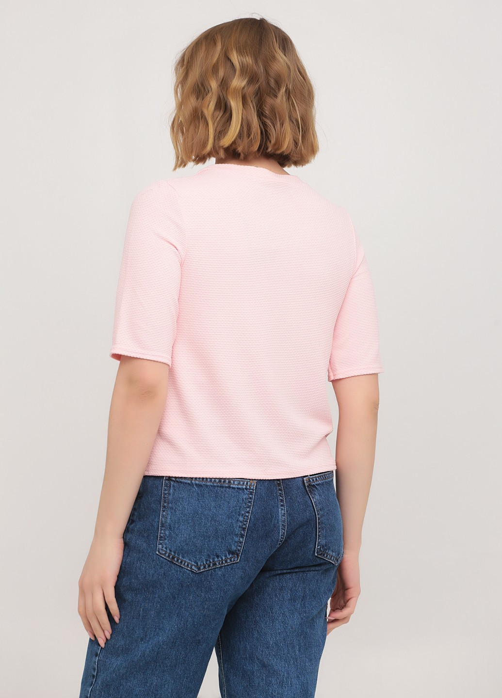 Светло-розовая летняя блуза New Look