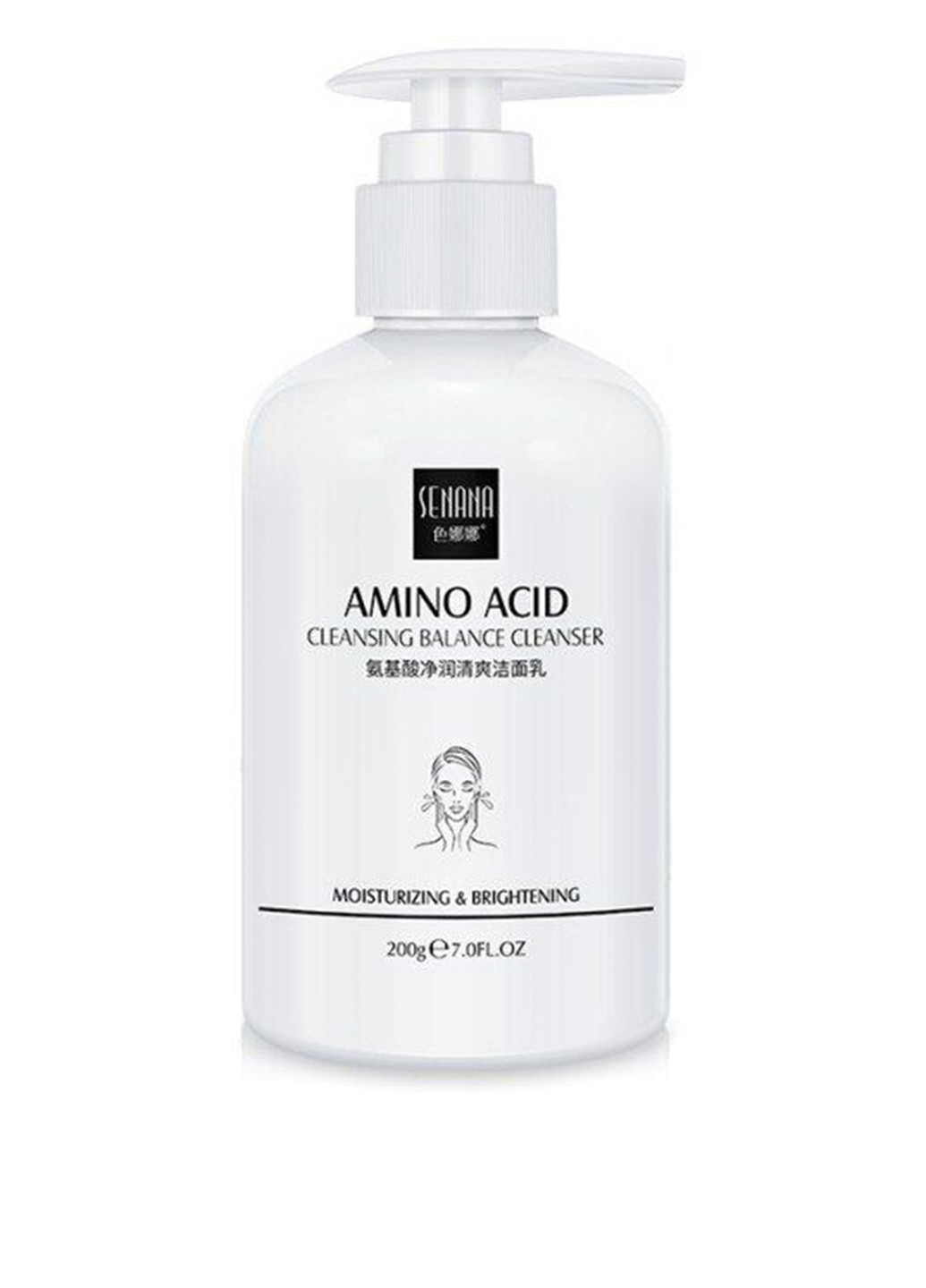Пенка Amino Acid Facial Cleanser foam, 200 мл Senana (179217257)