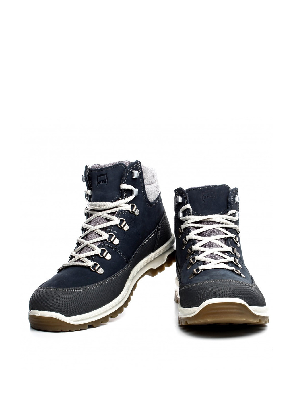 Синие зимние ботинки Manul