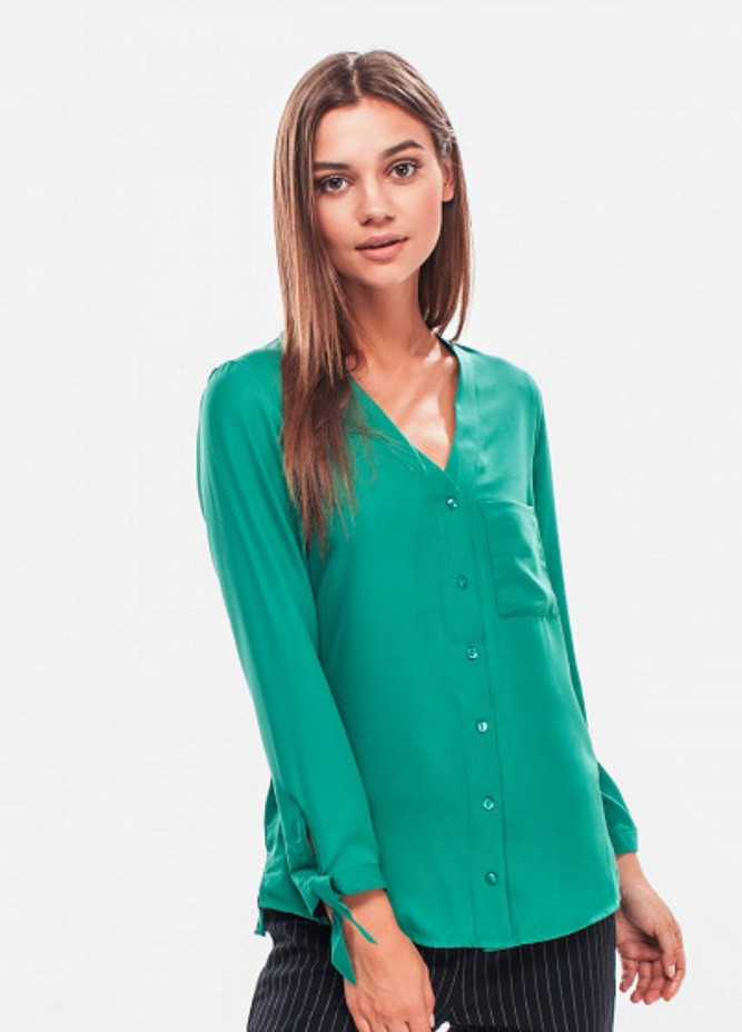 Зеленая рубашка Jennyfer
