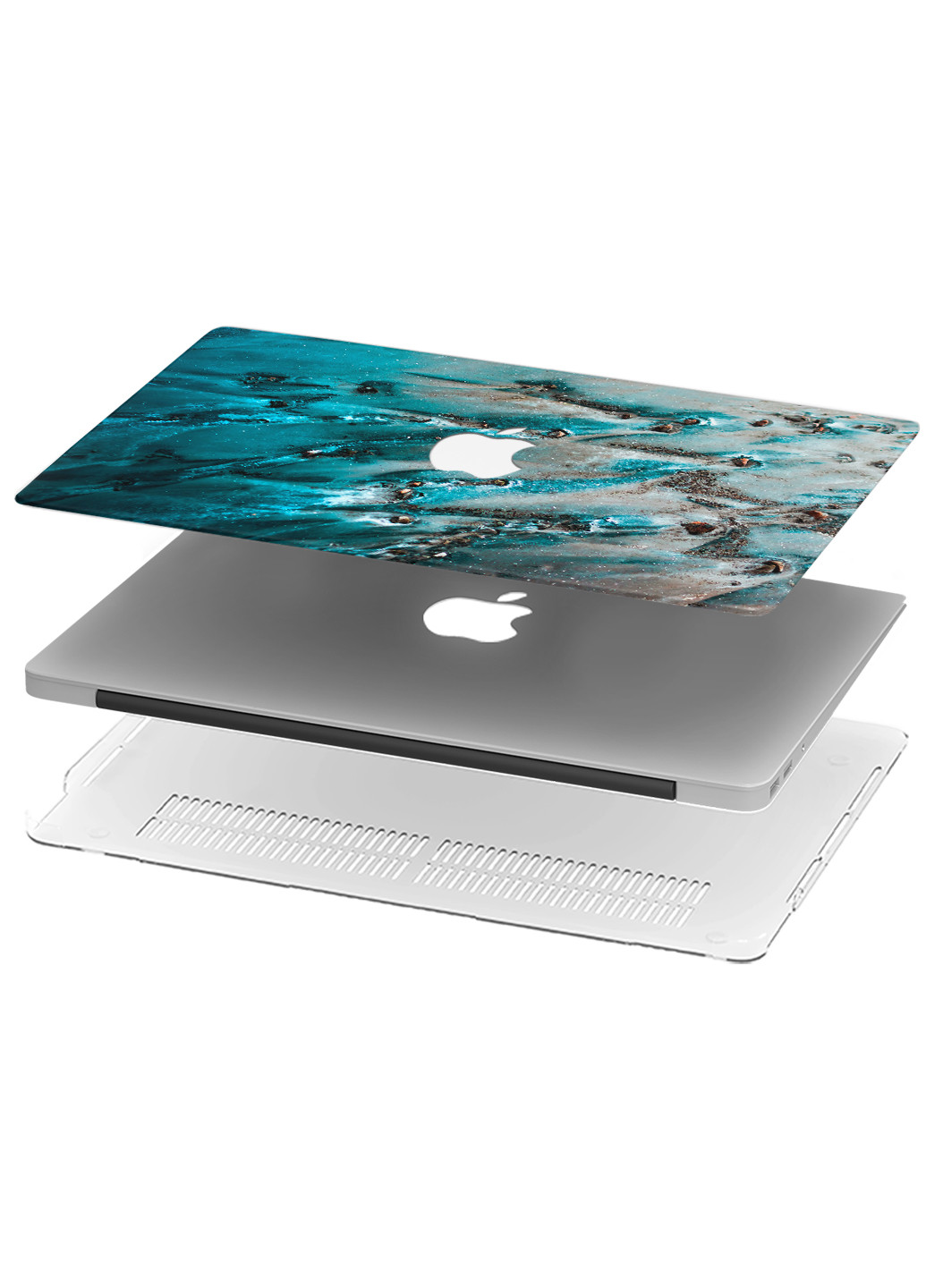 Чохол пластиковий для Apple MacBook Air 13 A1932 / A2179 / A2337 Морський пісок (9656-2784) MobiPrint (219123828)